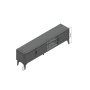 HANAH HOME TV polica Marin Grey - slika 4