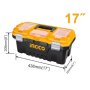 INGCO Kutija za alat plastična 436mm PBX1702 - slika 4