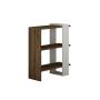 HOME LINE Set za dnevnu sobu Gaye Walnut White - slika 3