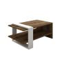 HOME LINE Set za dnevnu sobu Gaye Walnut White - slika 4