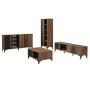 HOME LINE Set za dnevnu sobu Lacin Atlantic Pine Anthracite - slika 2