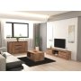 HOME LINE Set za dnevnu sobu Muren Atlantic Pine Anthracite - slika 1