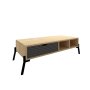 HOME LINE Set za dnevnu sobu Ponuse Sapphire Oak Anthracite - slika 4