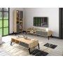 HOME LINE Set za dnevnu sobu Trotse Sapphire Oak Anthracite - slika 1