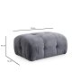 Atelier del Sofa Tabure Petite Grey - slika 2