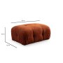 Atelier del Sofa Tabure Petite Orange - slika 2