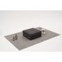 Atelier del Sofa Tabure Comfort Anthracite - slika 1