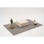 Atelier del Sofa Tabure Comfort Cream - slika 1