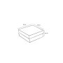 Atelier del Sofa Tabure Comfort Brown - slika 5