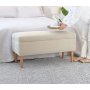 Atelier del Sofa Tabure Glend Cream - slika 2