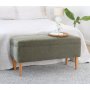 Atelier del Sofa Tabure Glend Green - slika 1