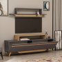 HANAH HOME TV polica Harmony Ciragan Anthracite - slika 3