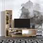HANAH HOME TV polica Larissa Sapphire Oak - slika 2
