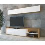 HANAH HOME TV polica Kale Teak White - slika 2