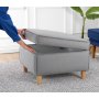 Atelier del Sofa Tabure Roscen Grey - slika 3