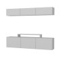 HANAH HOME TV polica Line White 1 - slika 1