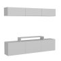 HANAH HOME TV polica Line White 1 - slika 4