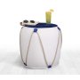 Atelier del Sofa Tabure Fora v2 Blue White - slika 1
