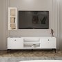 HANAH HOME TV polica Bien White - slika 2
