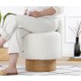 Atelier del Sofa Tabure Monre Teddy White - slika 3