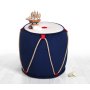 Atelier del Sofa Tabure Fora Blue White - slika 2
