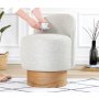 Atelier del Sofa Tabure Barren Puf Light Grey - slika 2