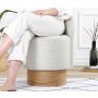 Atelier del Sofa Tabure Barren Puf Light Grey - slika 3