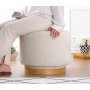Atelier del Sofa Tabure Turneed Cream - slika 2
