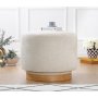 Atelier del Sofa Tabure Turneed Cream - slika 1