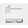 HANAH HOME TV polica Eclipse White - slika 4