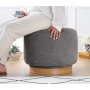 Atelier del Sofa Tabure Turneed Grey - slika 2