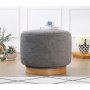 Atelier del Sofa Tabure Turneed Grey - slika 1