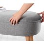 Atelier del Sofa Tabure Lednok Grey - slika 3
