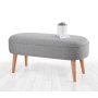 Atelier del Sofa Tabure Lednok Grey - slika 1