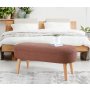 Atelier del Sofa Tabure Lednok Claret Red - slika 2