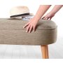 Atelier del Sofa Tabure Lednok Coffee - slika 3
