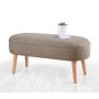 Atelier del Sofa Tabure Lednok Coffee - slika 1