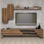 HANAH HOME TV polica Beril Walnut - slika 4