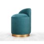 Atelier del Sofa Tabure Dover Petrol Green - slika 2