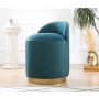 Atelier del Sofa Tabure Dover Petrol Green - slika 1