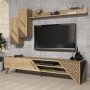 HANAH HOME TV polica Beril Oak - slika 2