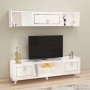 HANAH HOME TV polica Alya White Gold - slika 3