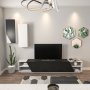 HANAH HOME TV polica Zebra Black White - slika 2