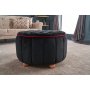 Atelier del Sofa Tabure Jasmin Puf Black - slika 2