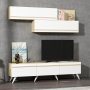 HANAH HOME TV polica Amsterdam Sapphire White - slika 4