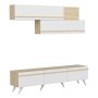 HANAH HOME TV polica Amsterdam Sapphire White - slika 1