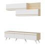 HANAH HOME TV polica Amsterdam Sapphire White - slika 5