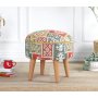 Atelier del Sofa Tabure Rugrev White - slika 1