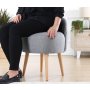 Atelier del Sofa Tabure Corvile Grey - slika 3
