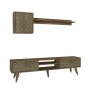HANAH HOME TV polica Valente Walnut - slika 1